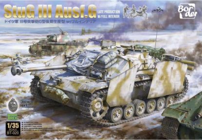 Picture of 1/35 Stug III (Late Production w/Full Interior & Crew) - Border Model BT-020