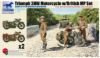 Picture of 1/35 Triumph 3HW Motorcycle with British MP Figure Set - Bronco Models CB35035