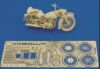 Picture of 1/35 Triumph 3HW Motorcycle with British MP Figure Set - Bronco Models CB35035