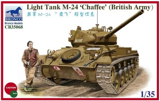 Picture of 1/35 Light Tank M24 Chaffee (British Army) – Bronco Model CB35068