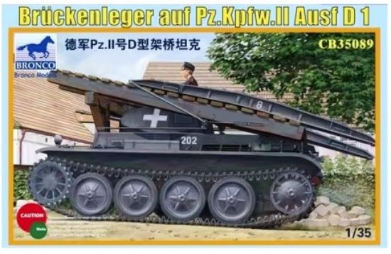 Picture of 1/35 Brückenleger auf Panzer II Ausf.D1 – Bronco Model CB35089