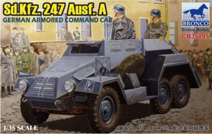 Picture of 1/35 Sd.Kfz.247 Ausf.A Armored Command Car – Bronco Model CB35095