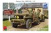 Picture of 1/35 US GPW 1/4‑Ton 4×4 Utility Truck w/10‑CWT Trailer & Airborne Crew – Bronco Model CB35106