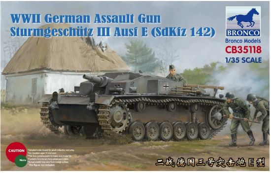 Picture of WWII Germany Assault Gun Sturmgeschütz  III Ausf E (SdKfz 142)