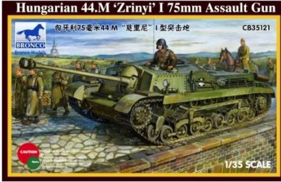 Picture of 1/35 Hungarian 44.M Zrinyi I 75mm Assault Gun – Bronco Model CB35121