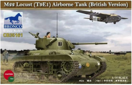 Picture of 1/35 M22 Locust Airborne Tank (British Version) – Bronco Model CB35161