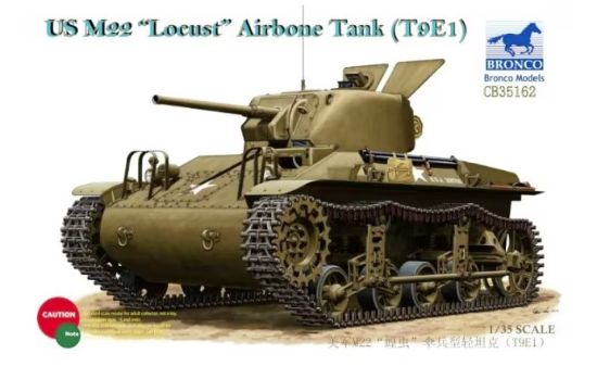 Picture of 1/35 US M22 Locust Airborne Tank (T9E1) – Bronco Model CB35162