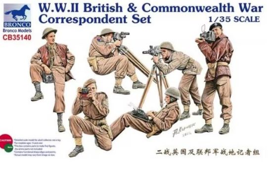Picture of W.W.II British & Commomwealth War Correspondent Set