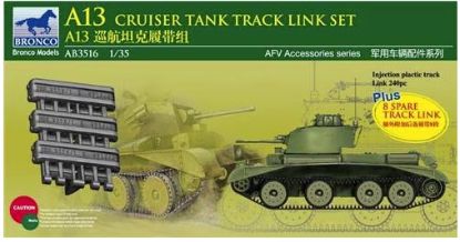 Picture of 1/35 A13 Cruiser Tank Track Link Set – Bronco Model AB3516