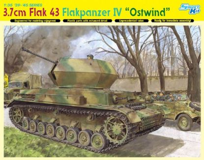 Picture of 1/35 Flakpanzer IV 'Ostwind' 3.7cm Flak 43 Smart Kit – Dragon 6550