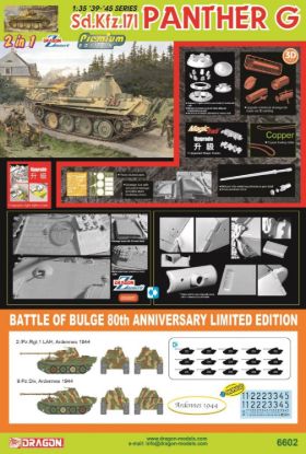 Picture of 1/35 Sd.Kfz.171 Panther G Premium Edition (2‑in‑1) – Dragon 6602
