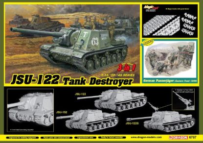 Picture of 1/35 JSU‑122 Tank Destroyer & German Panzerjäger Eastern Front 1944 – Dragon 6787