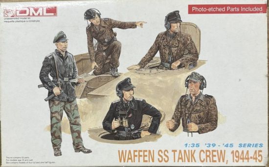 Picture of Waffen SS Tank Crew 1944-45