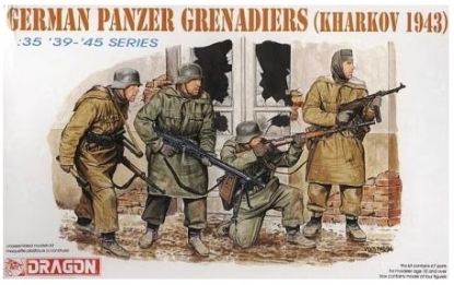 Picture of 1/35 German Panzer Grenadiers Kharkov 1943 – Dragon 6059