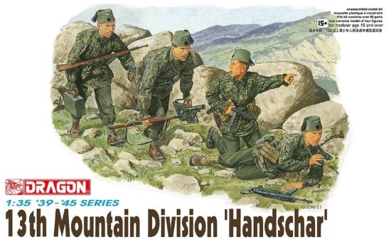 Picture of 1/35 13th SS Mountain Division ‘Handschar’ – Dragon 6067