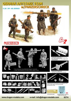 Picture of 1/35 German Antitank Team with Panzerschreck Gen2 – Dragon 6374