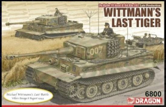 Picture of Wittmann's Last Tiger Tiger I Late Production