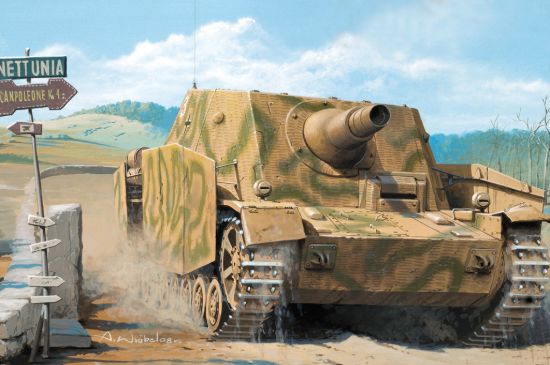 Picture of 1/35 SturmPanzer IV 'Brummbär' Mid Production – HobbyBoss 80135