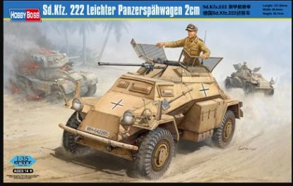 Picture of 1/35 Sd.Kfz.222 Leichter Panzerspähwagen (2cm) – HobbyBoss 82442