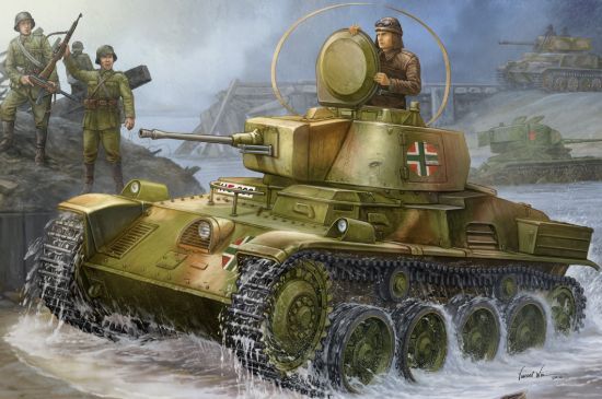 Picture of Hungarian Light Tank 38M Toldi I(A20)