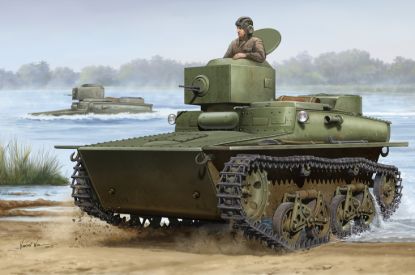 Picture of Soviet T-37 Amphibious Light Tank - Early