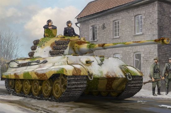 Picture of 1/35 King Tiger Henschel Feb‑1945 Model Kit | HobbyBoss 84532 – AFV Hobby Hub