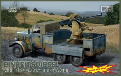 Picture of 1/35 Einheits Diesel With 3,7 cm Breda - IBG 35005