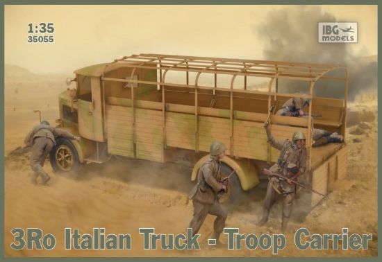 Picture of 1/35 3Ro Italian Truck Troop Carrier - IBG 35055