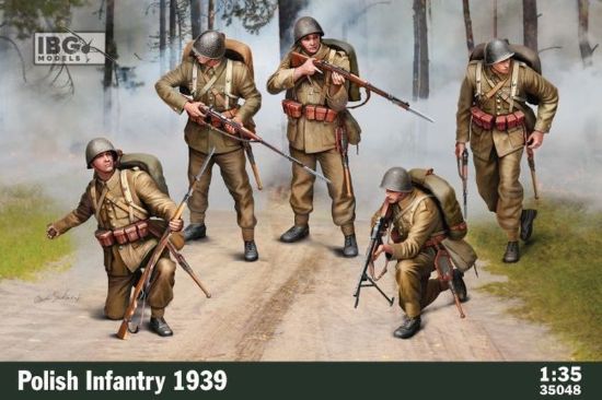 Picture of 1/35 Polish Infantry 1939 (Figure set)  - IBG (1/35 -1/72 misprinted on End) - IBG 35048