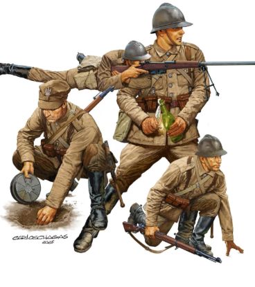 Picture of 1/35 Polish Cavalrymen (Uhlans) Figure Set - IBG 35050