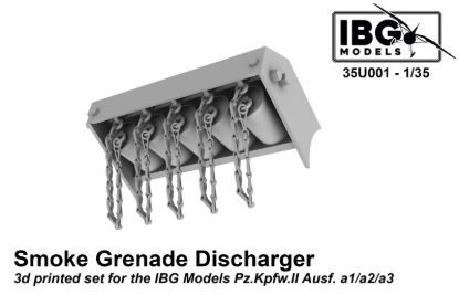 Picture of 1/35 Smoke Grenade Dischargers for Pz.Kpfw.II Ausf. a1/a2/a3  - IBG 3d Printed Set - IBG 35U001
