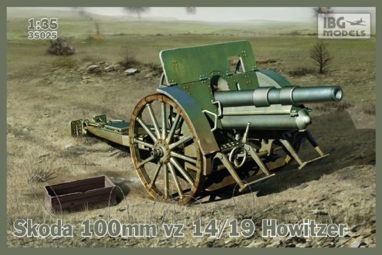 Picture of 1/35 Skoda 100mm vz 14/19 Howitzer  - IBG 35025