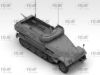 Picture of 1/35  'Beobachtungspanzerwagen' Sd.Kfz.251/18 Ausf.A, WWII German Observation Vehicle with crew - ICM 35105