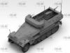 Picture of 1/35  'Beobachtungspanzerwagen' Sd.Kfz.251/18 Ausf.A, WWII German Observation Vehicle with crew - ICM 35105