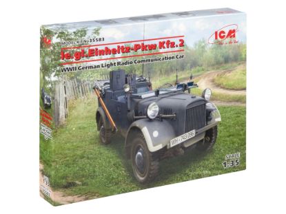 Picture of le.gl.Einheitz-Pkw Kfz.2, WWII Germany Light Radio Communication Car 