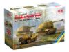 Picture of 1/35 Mobile brigade 'West' (Schnelle Brigade West), 1943 (Marder I, 10.5cm leFH 16(Sf) auf Geschutzwagen FCM36(f), Laffly V15T) - ICM DS3517