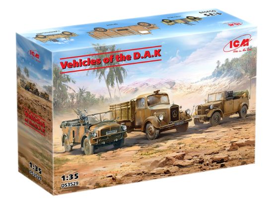 Picture of 1/35 Vehicles of the D.A.K - ICM DS3529
