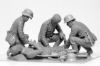Picture of 1/35 WWII German Military Medical Personnel - ICM 35620