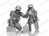 Picture of 1/35 WWII British Vickers MG Crew (Vickers MG & 2 figures) - ICM 35646