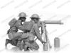 Picture of 1/35 WWII British Vickers MG Crew (Vickers MG & 2 figures) - ICM 35646