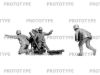 Picture of 1/35 WW2 German mortar GrW 34 with Crew (mortar and 4 figures) - ICM 35715