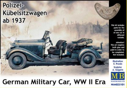 Picture of Polizei-Kuebelsitzwagen ab 1937, Germany military car, WW II era 
