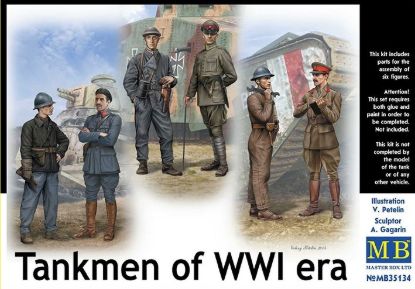 Picture of Tankmen of WWI era 