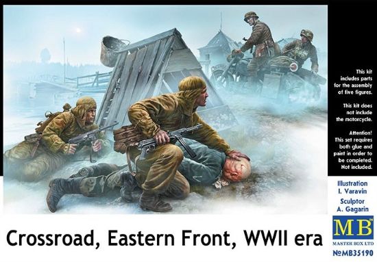 Picture of Crossroad, Eastern Front, WWII era 