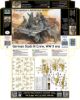 Picture of 1/35 German StuG III Crew, WW II era. "Their position is behind that forest!"  - Master Box 35208