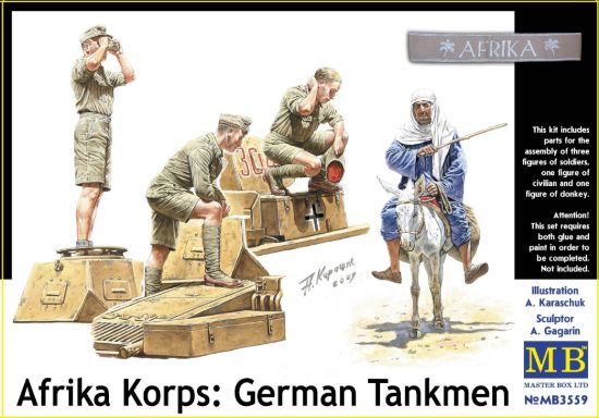 Picture of 1/35 Deutsches Afrika Korps, WWII Era  - Master Box 3559