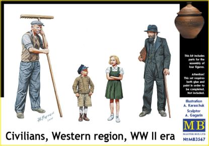 Picture of Civilians, Western region, WW II era 
