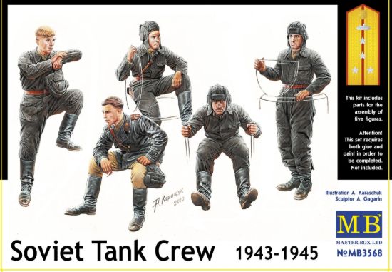 Picture of Soviet Tank Crew, 1943-1945 