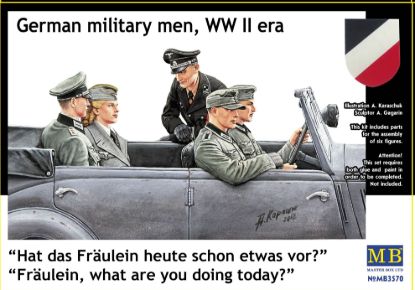 Picture of Fräulein, what are you doing today? Germany military men, WW II era 