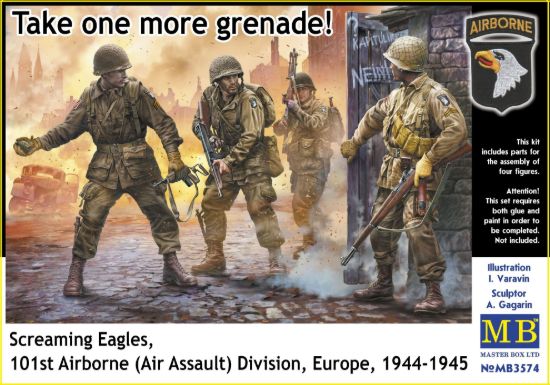 Picture of 1/35 Take one more grenade! Screaming Eagles, 101st Airborne (Air Assault) Division, Europe, 1944-1945  - Master Box 3574